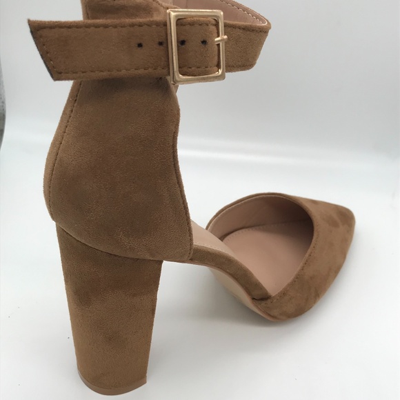 Camel D'orsay heels - Picture 4 of 4